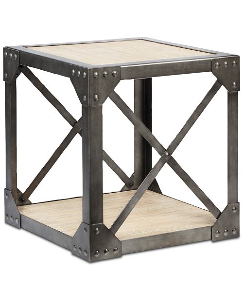 Furniture Cooper End Table, Quick Ship & Reviews Furniture Macy's