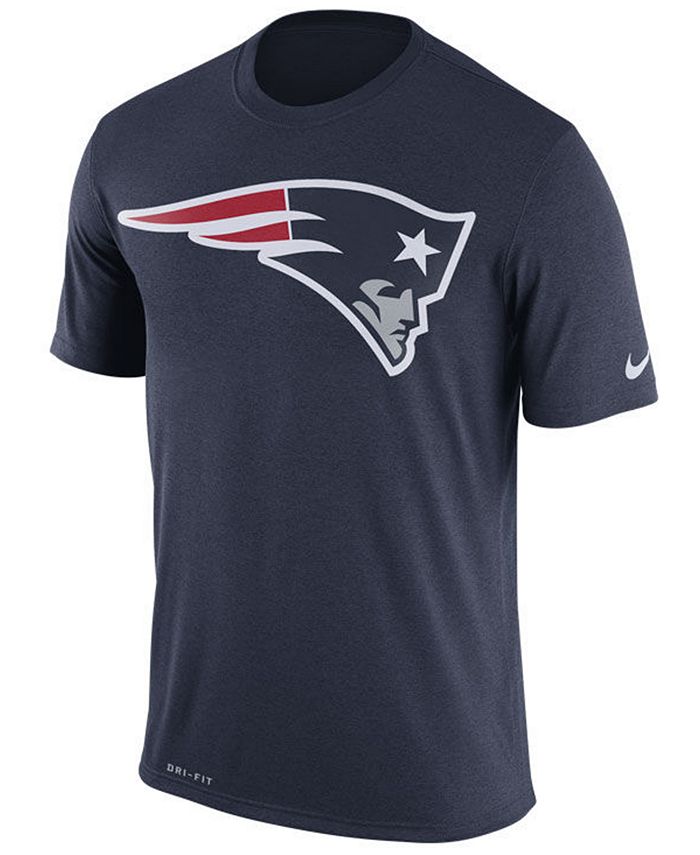 Nike Men's New England Patriots Legend Logo Essential 3 T-Shirt ...