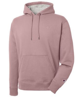 men pink champion hoodie