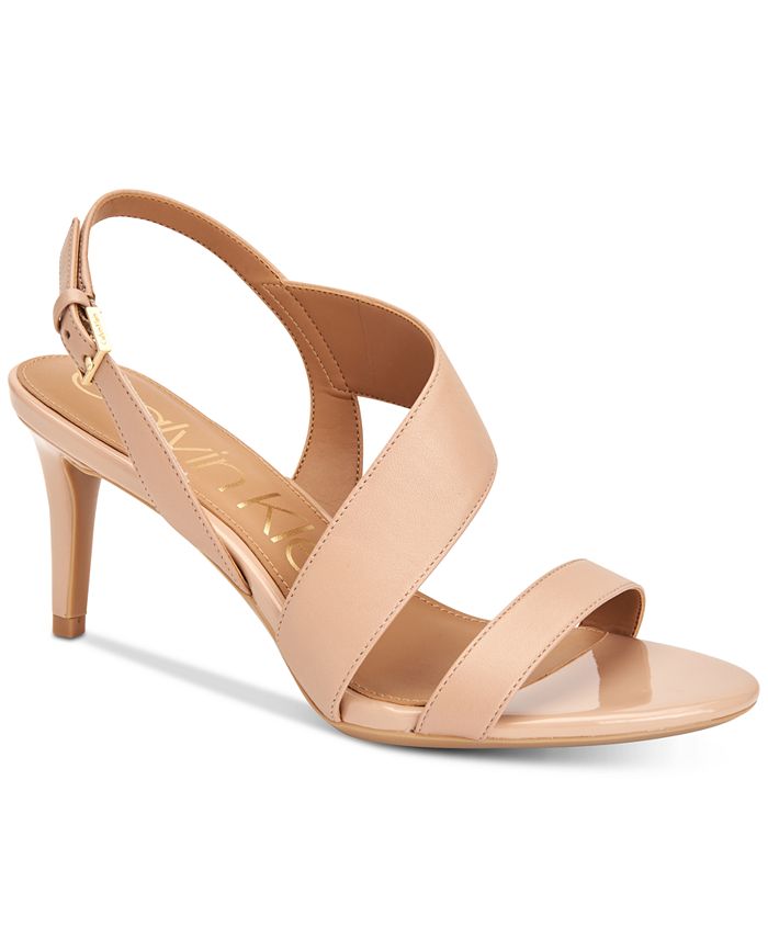 Calvin Klein Women's Lancy Dress Sandals & Reviews - Sandals - Shoes -  Macy's