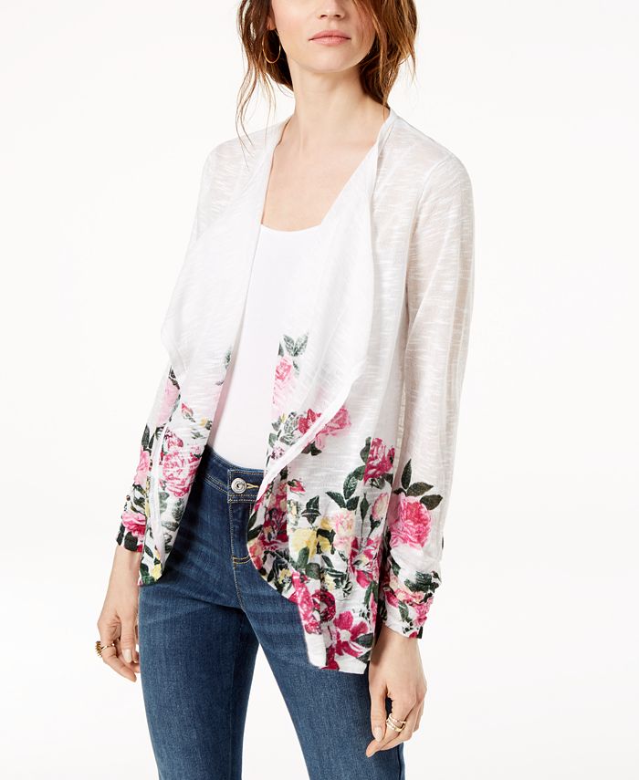 Macys petite hotsell cardigans