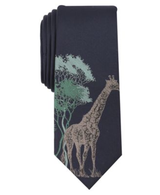 Bar III - Men's Safari Giraffe Tie