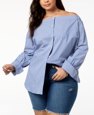 macy's plus size tommy hilfiger