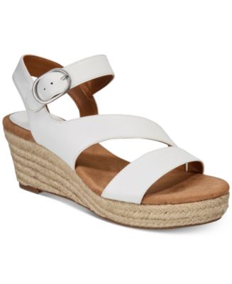 Style & Co Women's Xenaa Platform Espadrille Wedge Sandals, Created for ...