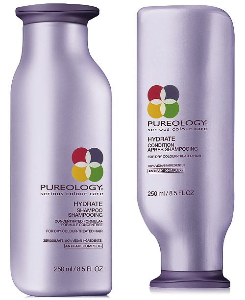 Pureology Hydrate Shampoo Conditioner Two Items 8 5 Oz From