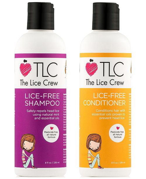 The Lice Crew Lice Free Shampoo Conditioner Two Items 8 Oz