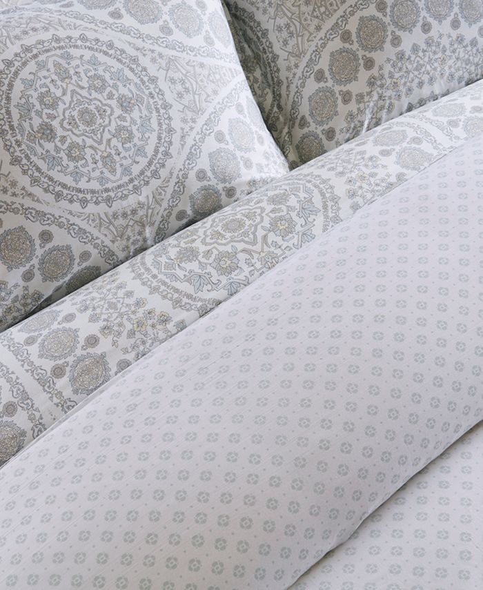 Echo Marco Cotton 3Pc. Full/Queen Comforter Set Macy's