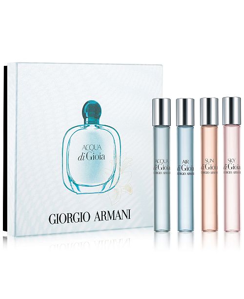 Giorgio Armani 4 Pc Acqua Di Gioia Fragrance Pen Gift Set Reviews All Perfume Beauty Macy S