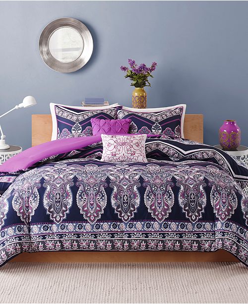 Intelligent Design Adley 4 Pc Twin Twin Xl Comforter Set