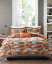 Orange Bed In A Bag And Comforter Sets Queen King More Macy S
