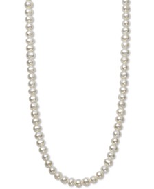 Children's 14" Cultured Freshwater Pearl (5mm) Collar Necklace