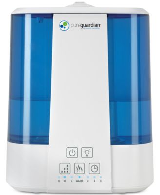Pure Guardian - H5225WCA PureGuardian 2-Gallon Ultrasonic Warm & Cool Mist Humidifier with Aroma Tray