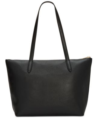 pebble leather tote bag