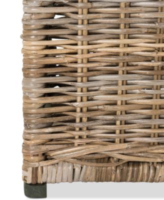 JONATHAN Y Elijah 30'' Wicker Storage Trunk