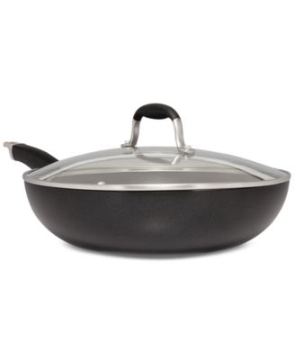 Anolon Advanced Onyx Hard-Anodized Non-Stick 12" Ultimate Pan & Lid