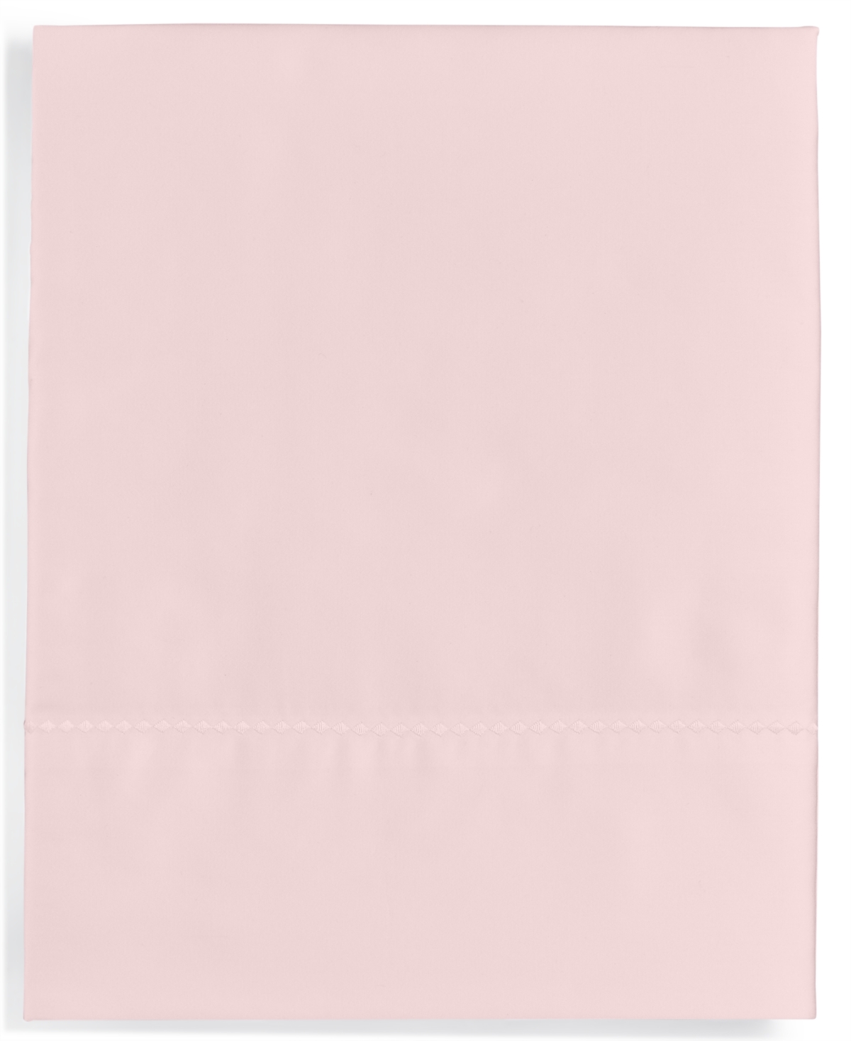 Martha Stewart Collection Closeout!  Open Stock Solid 400 Thread Count Cotton Sateen Flat Sheet, Quee In Carnation (pink)