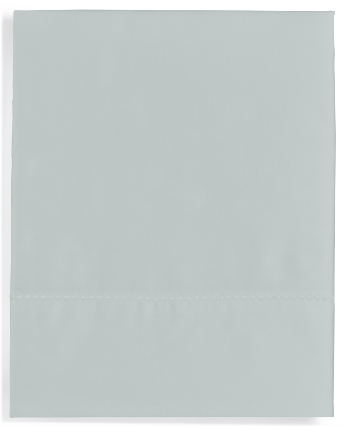 Martha Stewart Collection Closeout!  Open Stock Solid 400 Thread Count Cotton Sateen Flat Sheet, King In Storm Cloud (dark Grey)
