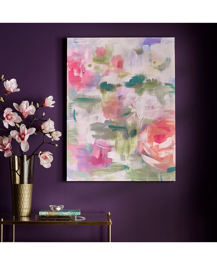 Graham & Brown Abstract Blossoms Canvas Print - Macy's