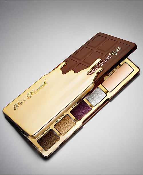 Too Faced Chocolate Gold Eye Shadow Palette & Reviews Makeup Beauty