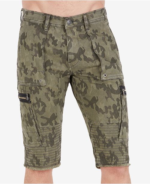 True Religion Men's Camo Cargo Shorts & Reviews Shorts Men Macy's