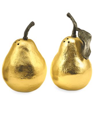 Michael Aram Pear Salt and Pepper Shakers - Macy's