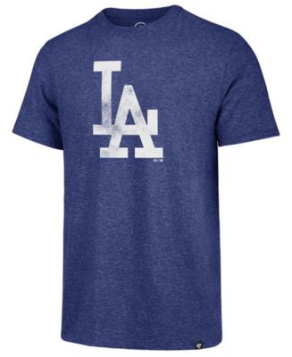 '47 Brand Men's Los Angeles Dodgers Coop Triblend Match T-Shirt - Macy's