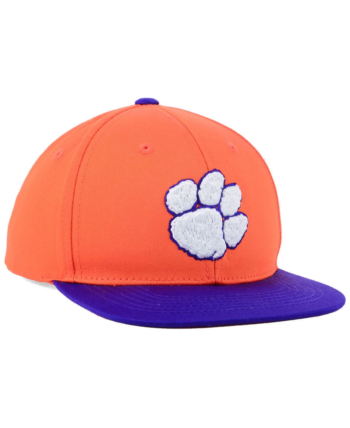 Top Of The World Boys' Clemson Tigers Maverick Snapback Cap In Orange,purple