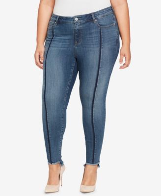 Seamed Step-Hem Skinny Jeans \u0026 Reviews 