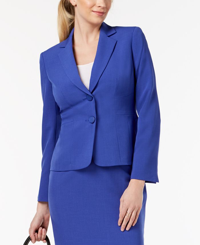 Le Suit Two-Button Crepe Skirt Suit & Reviews - Wear to Work - Women ...