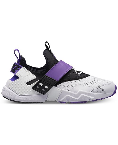 Nike Men S Air Huarache Run Drift Premium Casual Sneakers From