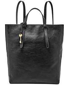 Camilla Convertible Large Leather Backpack