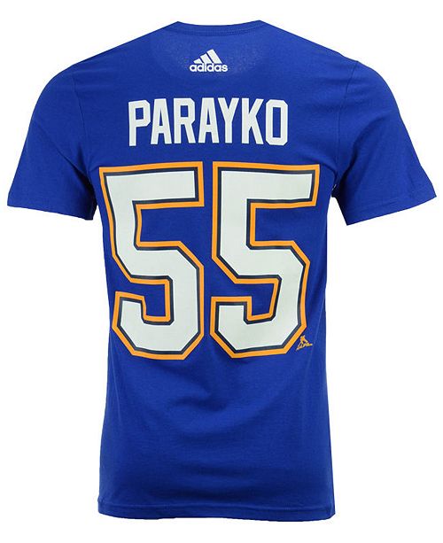 adidas Men&#39;s Colton Parayko St. Louis Blues Silver Player T-Shirt & Reviews - Sports Fan Shop By ...