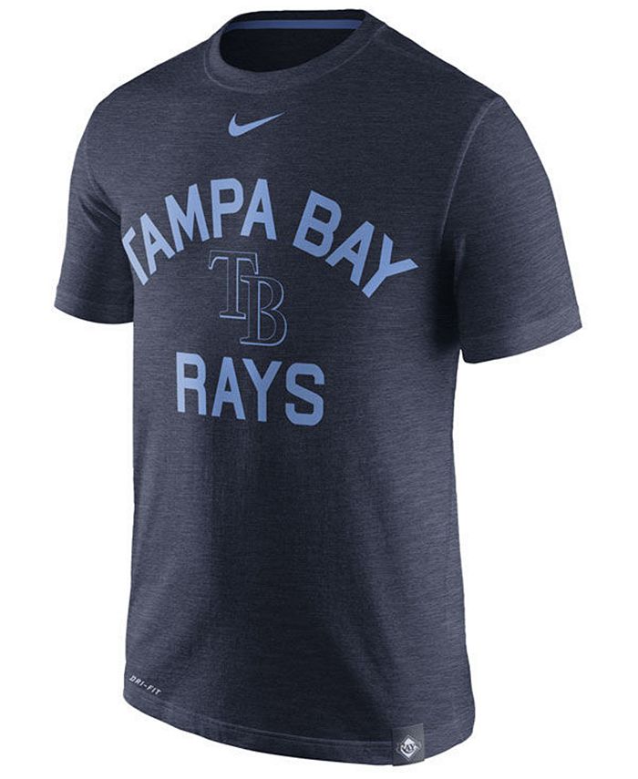 Nike Men's Tampa Bay Rays Dri-Fit Slub Arch T-Shirt & Reviews - Sports ...