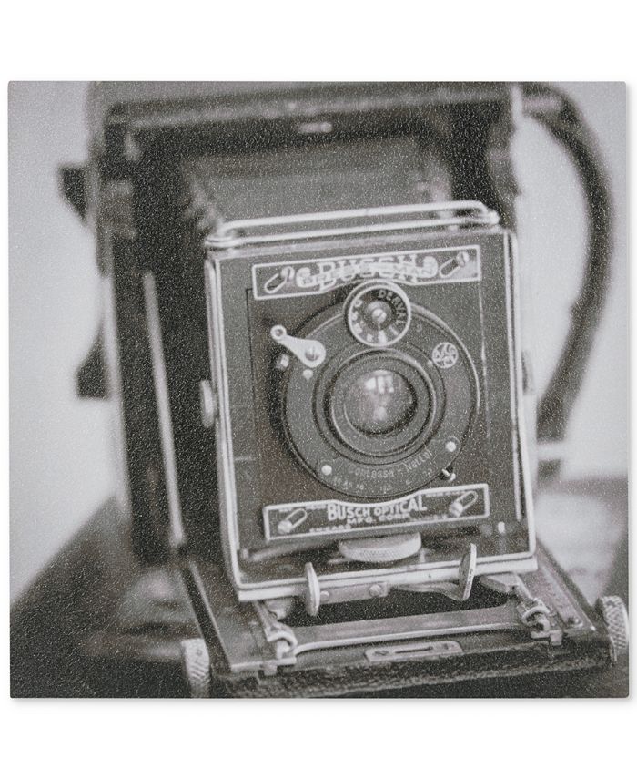 JLA Home INK+IVY Vintage Camera GelCoated Canvas Print Macy's