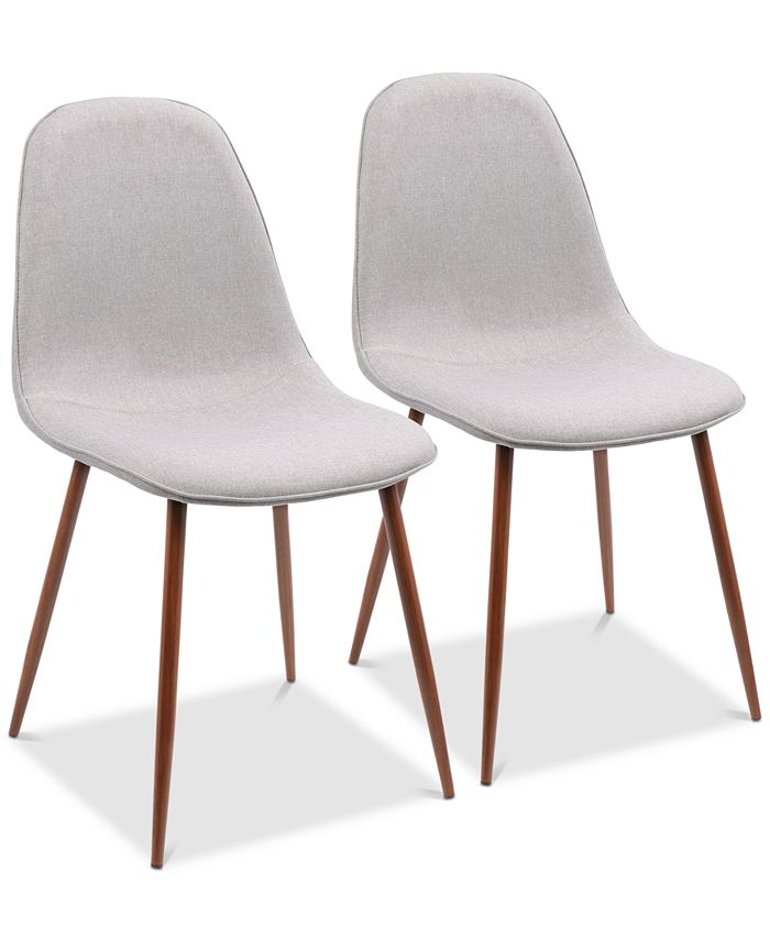Lumisource - Pebble Dining Chair (Set of 2), Quick Ship