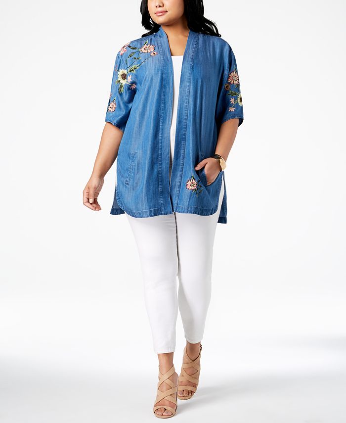 Macys cheap kimono tops