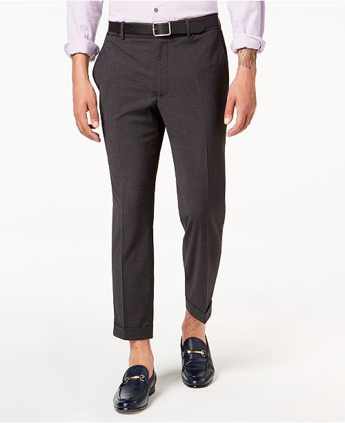 Alfani Men S Cropped Pants Created For Macy S Reviews Pants