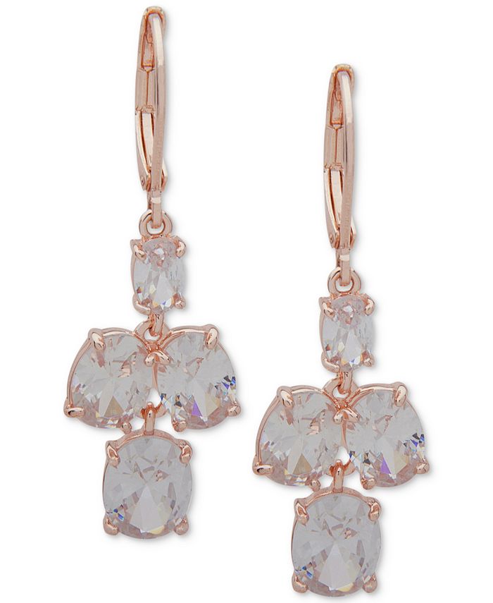 Anne Klein Crystal Drop Earrings Macy's