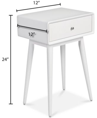 Rory 1-Drawer Side Table, Quick Ship
