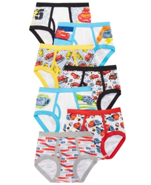 image of Disney-s Car-s 7-Pk. Brief Underwear, Toddler Boys