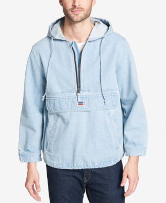 levis denim hoodie