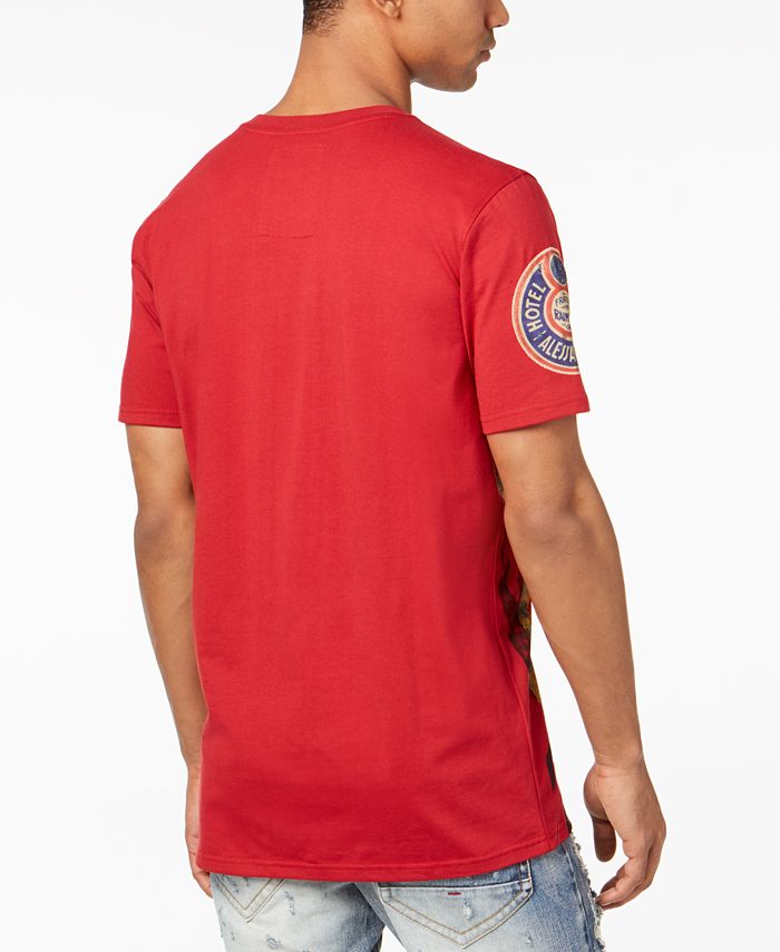 Heritage America Men's V-neck Patch T-Shirt - Macy's