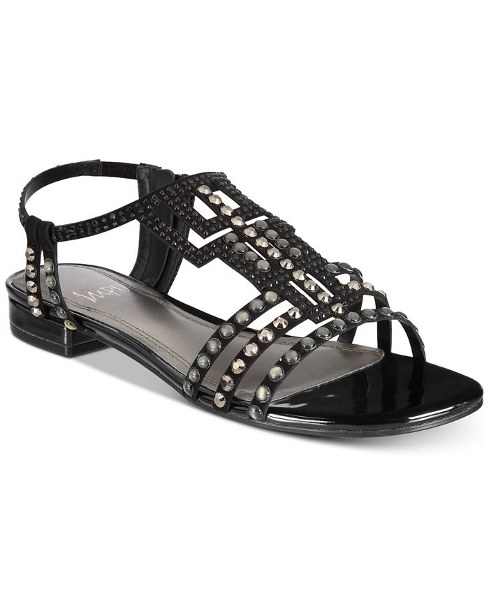 Impo Annette Embellished Strappy Sandals - Macy's