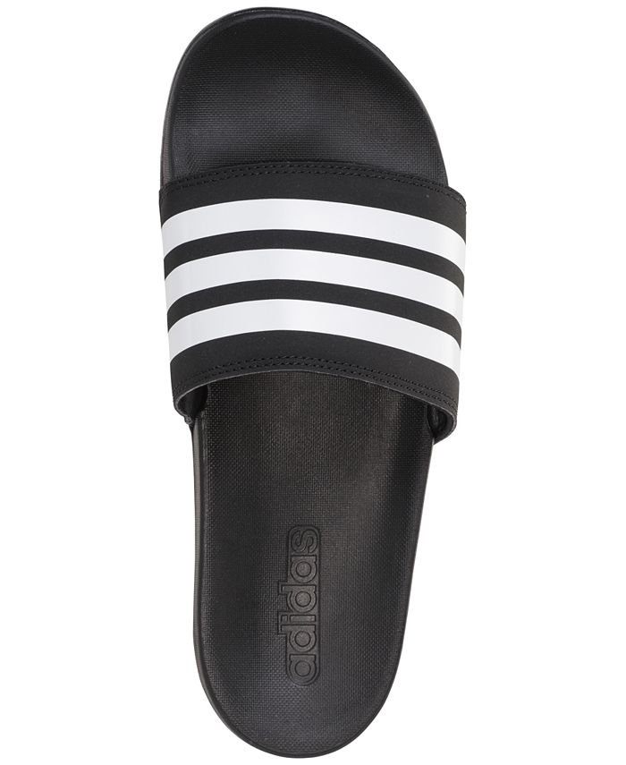adidas Women's adilette Cloudfoam Plus Slide Sandals from Finish Line & Reviews - Finish Line 