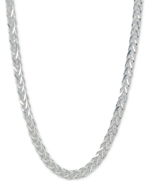 image of Giani Bernini Square Herringbone Chain 18