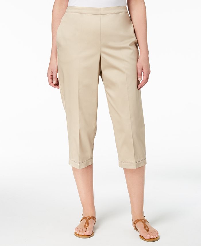 Alfred Dunner Petite Capri Pants Macy's