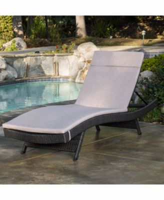 Pietro Outdoor Chaise Lounge with Cushion