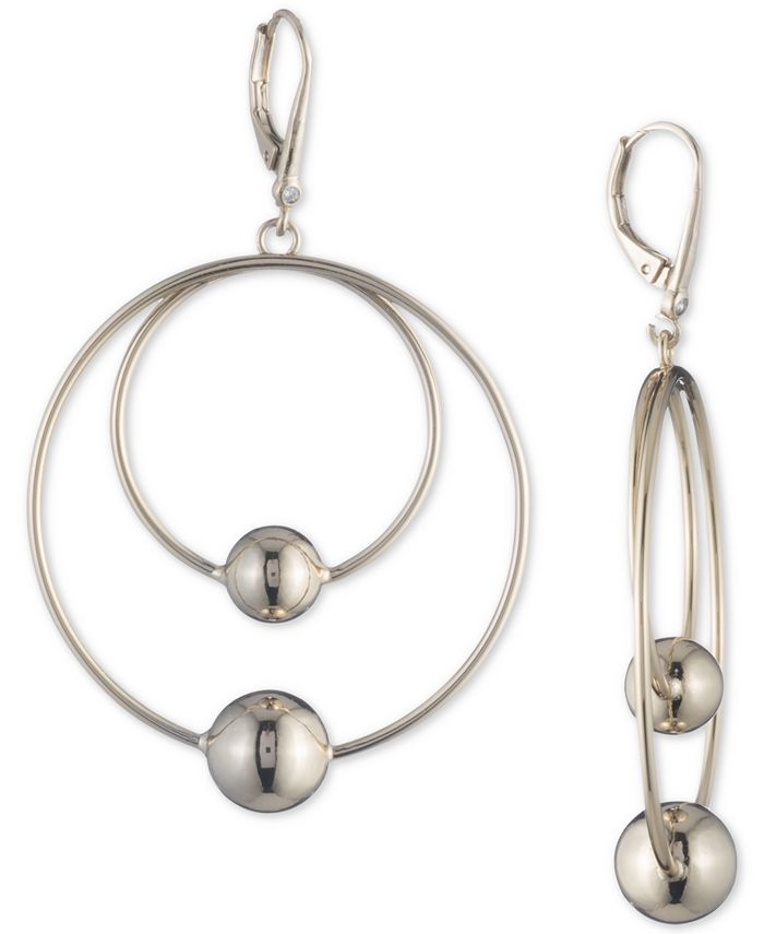 Dkny hoop earrings clearance