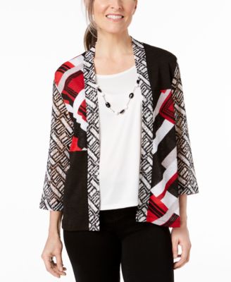 Alfred Dunner - Barcelona Layered-Look Top