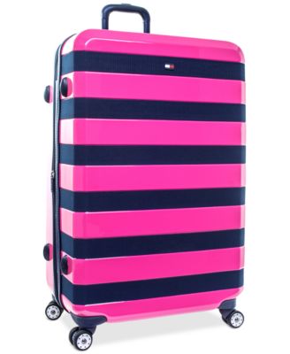 tommy hilfiger pink suitcase